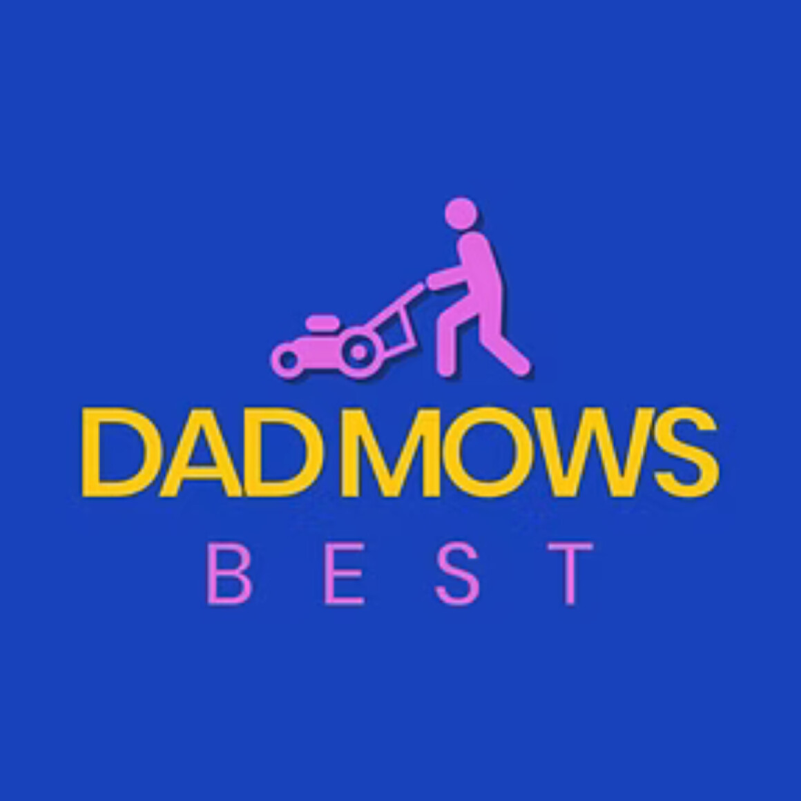 Dad Mows Best Profile Picture